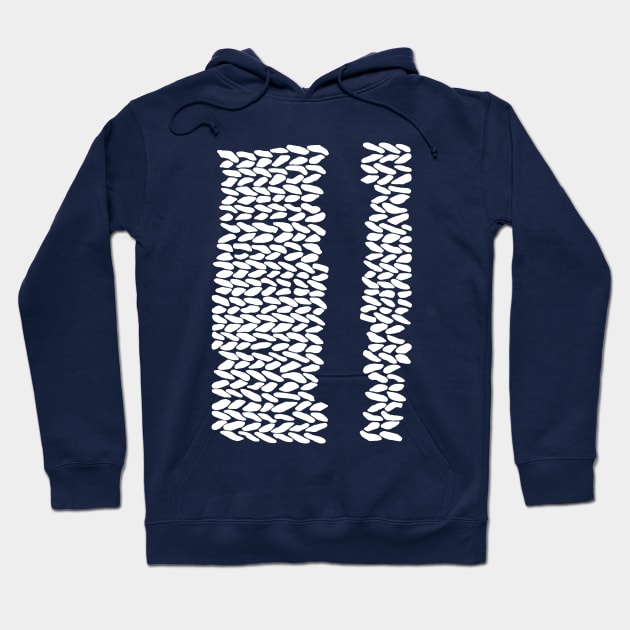 Missing Knit Navy Hoodie by ProjectM